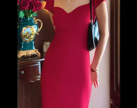 转卖Haze禾枝《红与黑》法式简约花瓣领针...