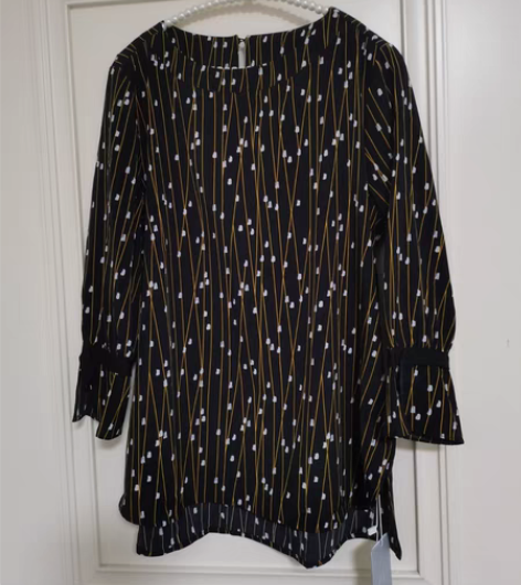 包邮全新 朝花夕拾圆领衬衫  吊牌价529...