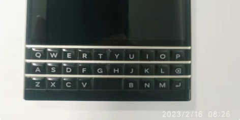 包邮黑莓护照手机，自用的，支持联通4G网络...