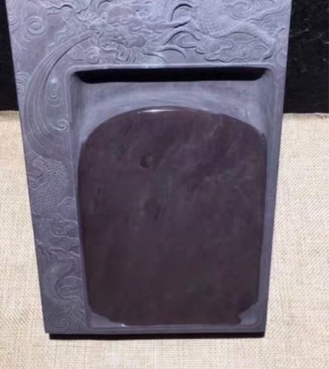 端砚·砚台·肇庆端砚·坑仔岩·云龙雅砚 描...