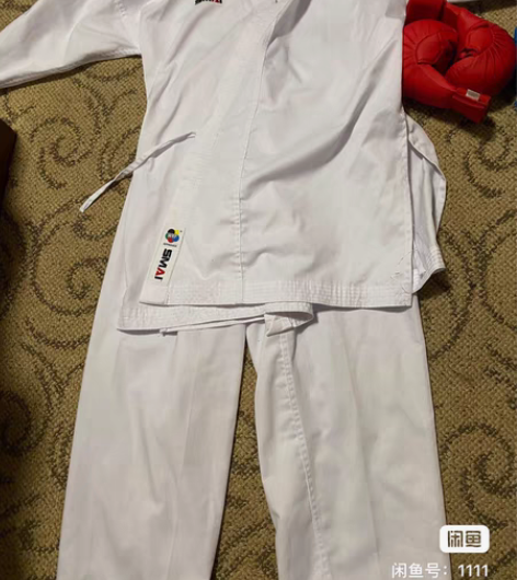 包邮tb同款空手道服 带红蓝道带 低价出售...