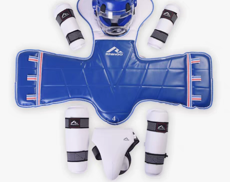 转卖rhingo跆拳道护具全套儿童加厚护身...