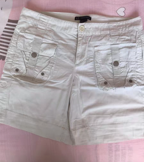 包邮阿玛尼ax女款短裤，2码，腰围约76厘...