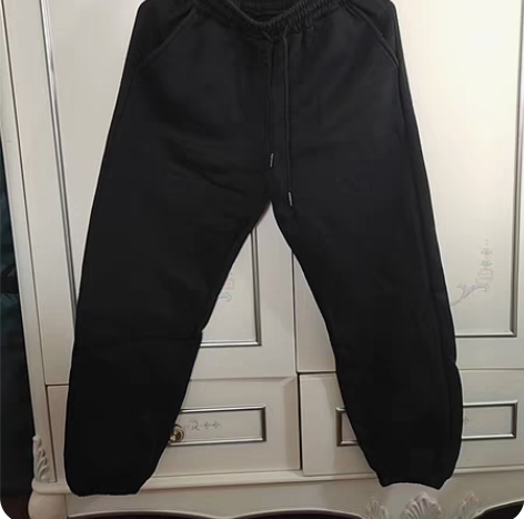 加绒黑色束脚裤，九成新，穿了一次 90-1...