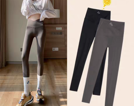 转卖鲨鱼裤女外穿春秋款紧身加绒瑜伽瘦腿冬加...