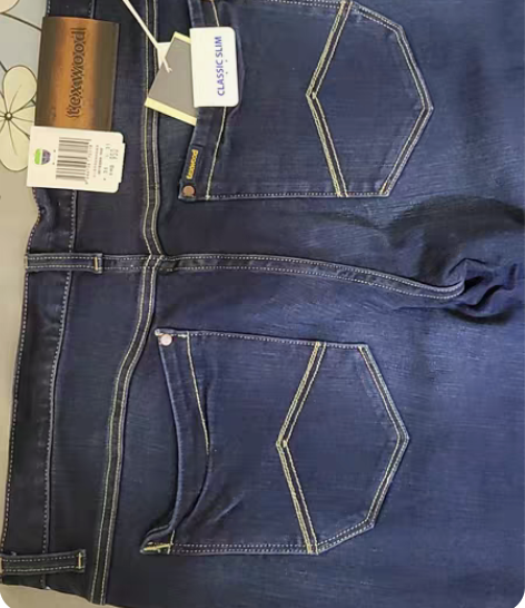 texwood  (萍果牌）男牛仔裤，90...