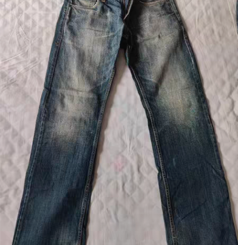 levis男士牛子裤，腰围二尺四，裤长10...