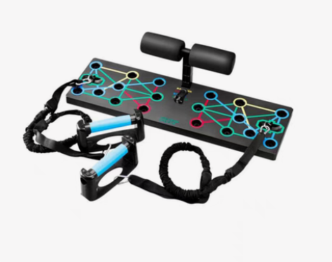 包邮家用健身器材俯卧撑训练板多功能支架健身...