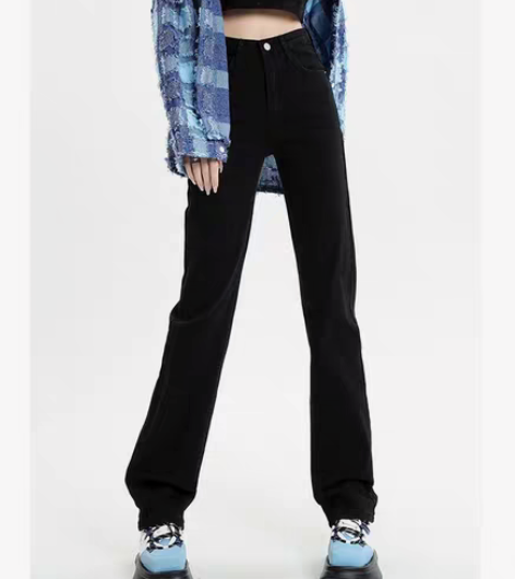 包邮穿搭博主闲置 全新 窄版阔腿裤 仅拍照...