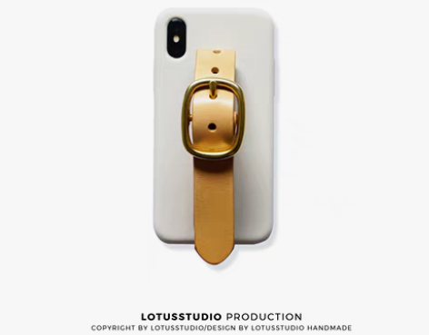 转卖原创iPhone植鞣皮带扣手腕手机壳性...