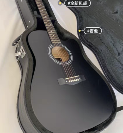 包邮【1200买的一次没用】单板吉他全新3...