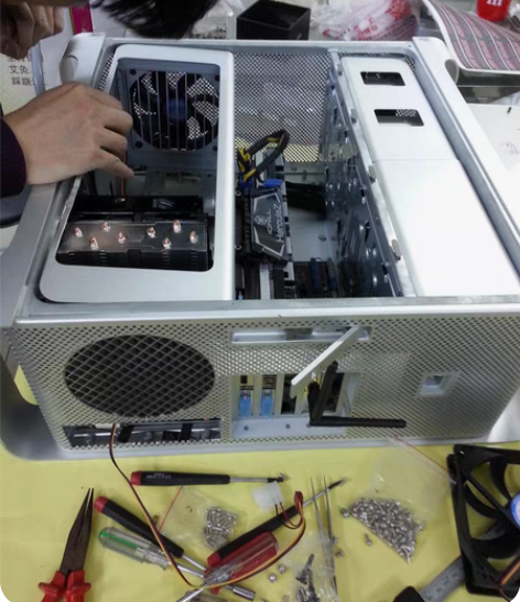 苹果机箱、已切割好，可以装黑苹果。会玩黑苹...