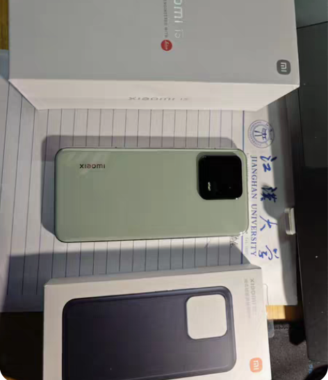 小米13  12+256旷野绿 全套都在，...