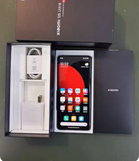 小米12s ultra 12+256黑色素...