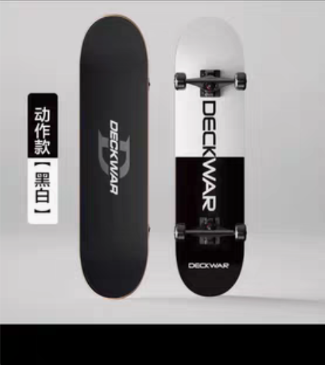 包邮卖两个基本全新的deckwar滑板，放...