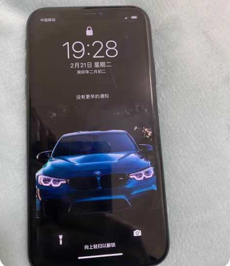 包邮苹果xr 128 后盖碎屏幕好无面容 ...