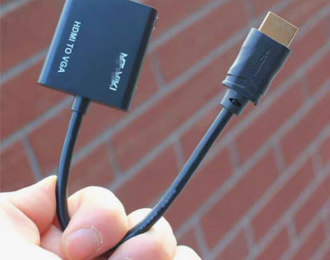 全新大牌HDMI转VGA转换器高清HDMI...