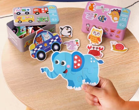 转卖儿童益智力开发动脑进阶拼图大块宝宝幼儿...