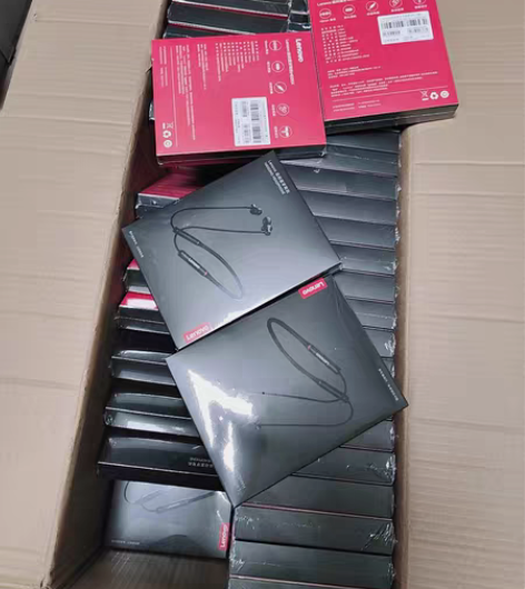 包邮闲置一批全新联想高端蓝牙挂脖耳机 品牌...