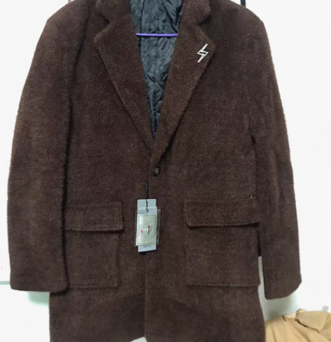包邮男士外套 仿水貂绒，不起球不掉色不掉毛...