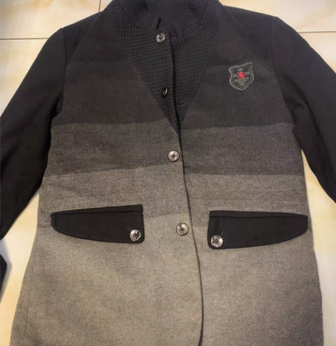 羊毛外套，忘记品牌，当垃圾处理，xl码，适...