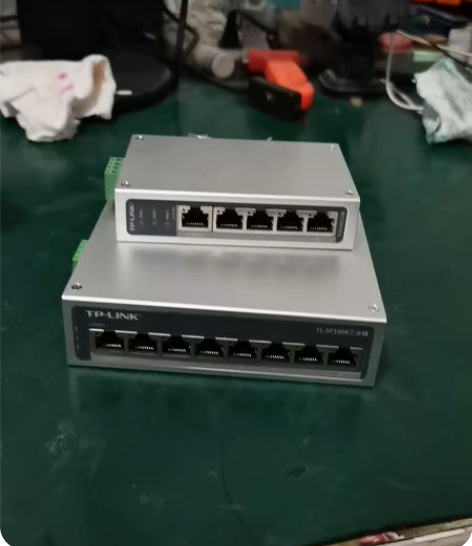 包邮TP LINK工业级交换机带安装导轨 ...