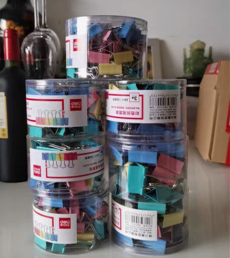 包邮长尾夹子7盒 感兴趣的话点“我想要”和...