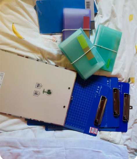 包邮得力a4文件夹办公用品资料夹抽杆夹a4...