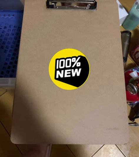 全新，得力原木质感商务型书写板夹， 颜色：...