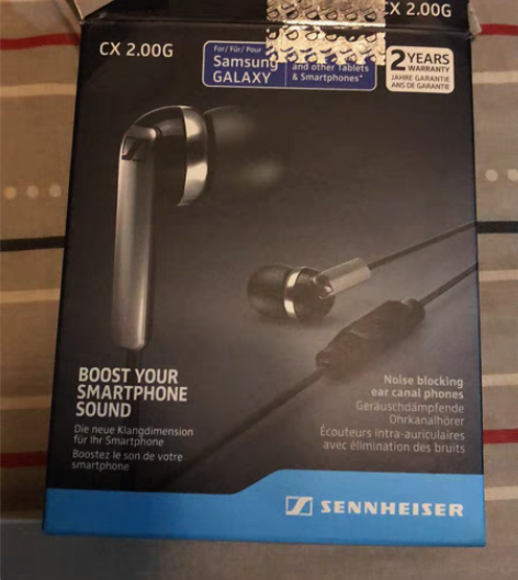 包邮森海塞尔 cx2.00G耳机 三星安卓...