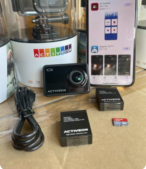 包邮Activeon cx运动相机 全新正...