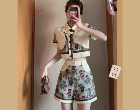 转卖原创小香风套装女夏季2022年新款休闲...