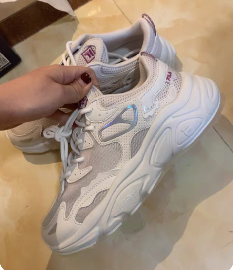 全新斐乐38.5码春夏潮流女休闲鞋 火星鞋...