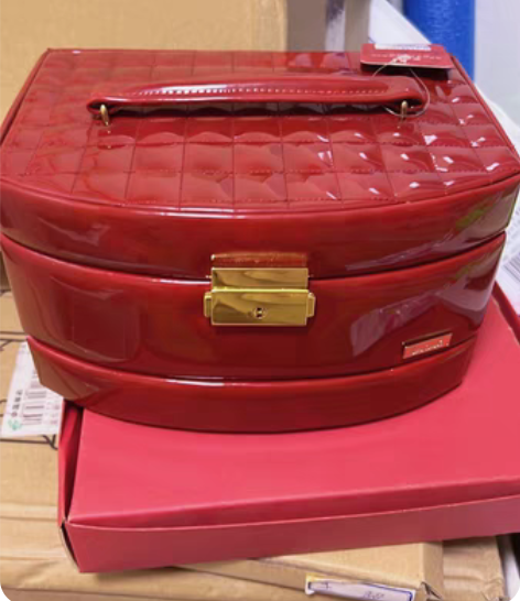 包邮la vinne乐纷化妆盒化妆箱化妆包...