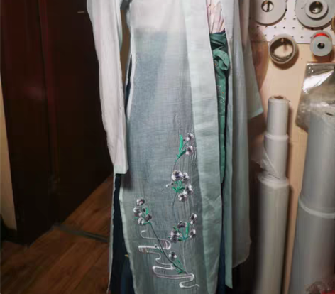 包邮如梦霓裳褙子/短衫/褶裙汉服三件套 很...