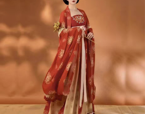 包邮裳云兮(燕云台)唐制原创汉服女夏季唐风...