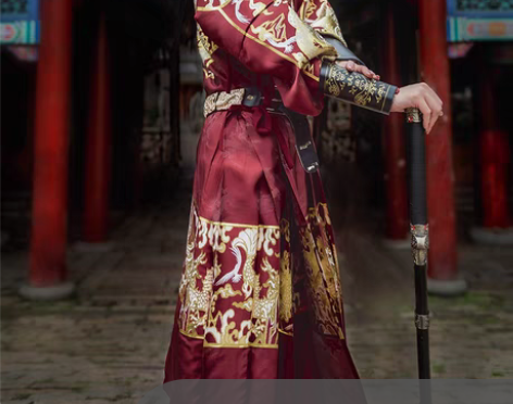 转卖瑞龙吟丨如梦霓裳明制秋冬季汉服男织金飞...