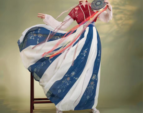 转卖汉服女正品原创中国风【流烟】唐制褙子对...