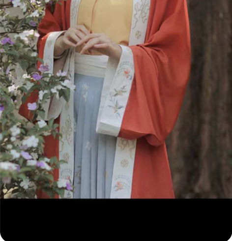 包邮兰若庭 汉服 宋制 百迭 宋抹 对襟 ...