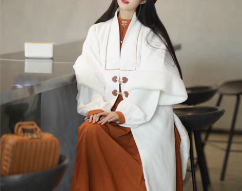 转卖汉旭忆佳人明制汉服外套，冬天款，很舒服...