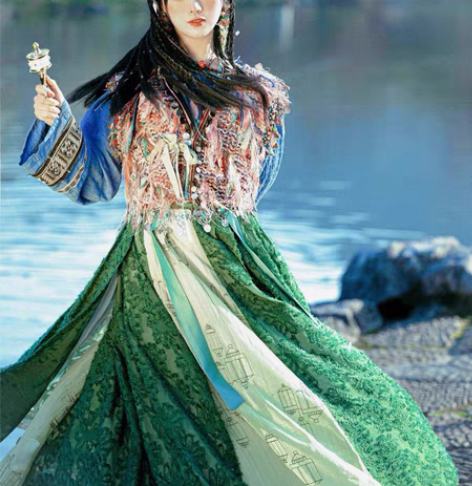 〈汉服出租〉司南阁原创【梵音】汉服女唐民族...