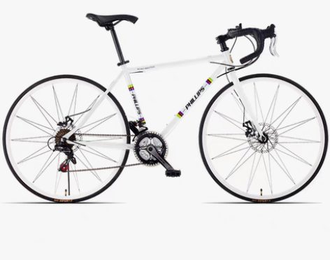 转卖菲利普破风自行车公路车铝合金变速弯把成...