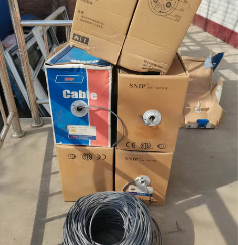 闲置几年的国标超五类网线305米/箱,有6...