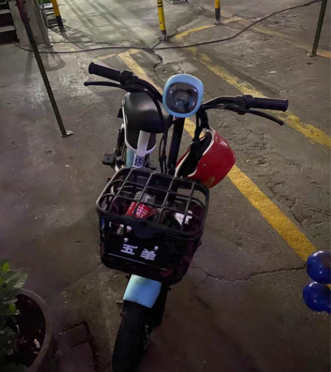 五羊电动车刚刚买1个月  能跑30公里左右...