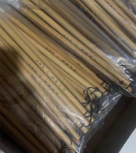 狼兼毫羊兼毫毛笔处理！都是竹竿手工毛笔，还...