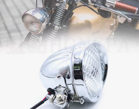 转卖适用于哈雷铁马400奔达摩托车大灯通用...