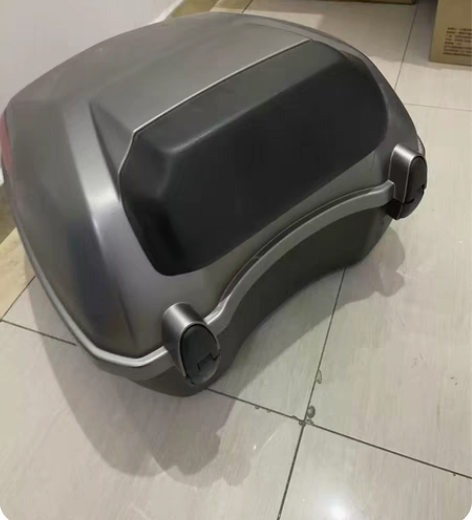 豪爵AFR全新原车自带尾箱，买完车就拆下来...
