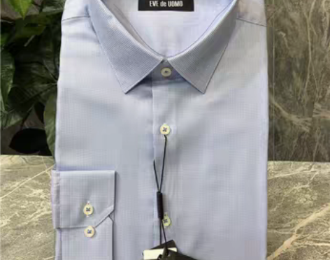 转卖依文品牌专柜新款四季 男士长袖衬衫 棉...