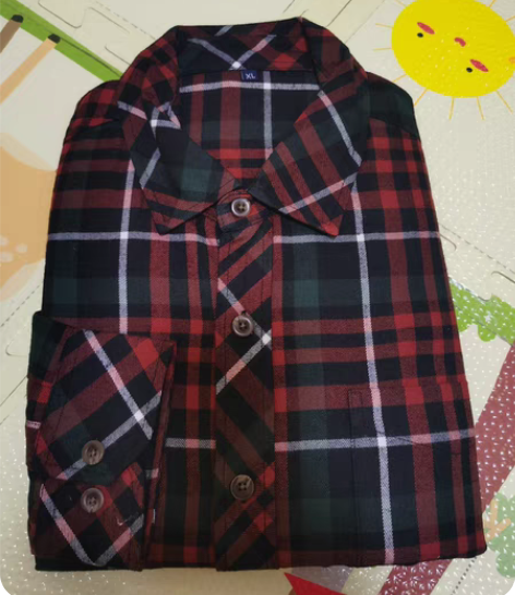 春秋季格子衬衫男长袖衬衣男士宽松潮流外套男...