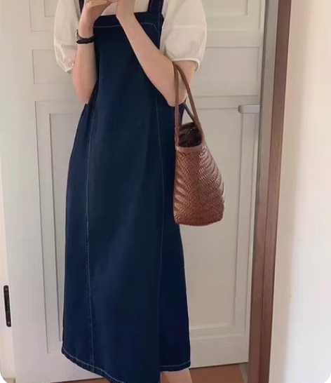 包邮二妹呀 二妹家珊瑚海背带裙 全新带吊牌...